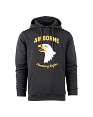 Fostex Hoodie 101st Airborne Eagle Dark grey