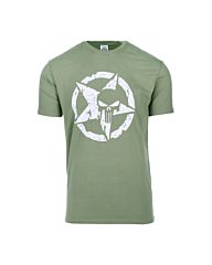 Fostex T-shirt Allied Star Punisher groen