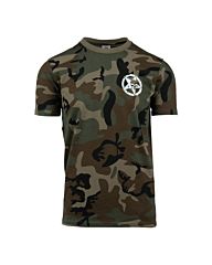 Fostex T-shirt Allied Star - punisher camouflage 