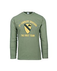 Fostex T-shirt First Cavalry Division lange mouw
