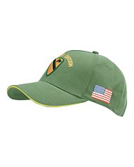 Baseball cap US Cavalry WWII 3D Groen