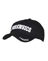 Fostex baseball cap Forensics zwart