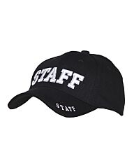 Fostex baseball cap Staff zwart