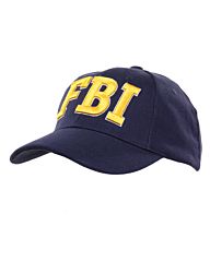 Fostex baseball cap FBI 3D blauw