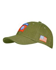 Fostex baseball cap 82nd Airborne groen