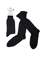 Leger sokken zwart 70% wol