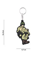 Fostex Sleutelhanger 3D PVC WWII Paratrooper