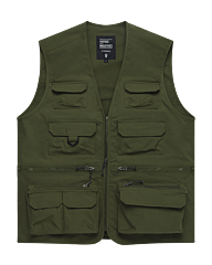 Vintage Industries Legend fishing vest sage green