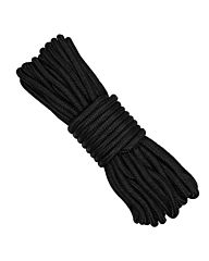 Bundel nylon touw 9mm/15mtr zwart