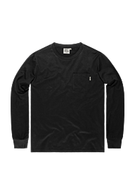 Vintage Industries Grant Pocket T-shirt Longsleeve Black