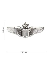 Embleem metaal Wing senior pilot pin