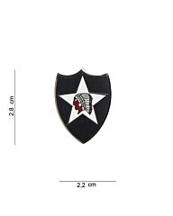 Embleem metaal 2nd Infantry division US pin