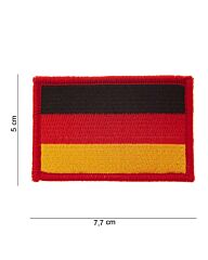 Embleem stof Duitse vlag (klein)