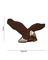 Embleem stof Flying eagle rechts klein