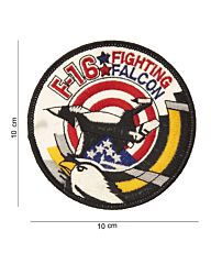 Embleem stof F-16 Fighting falcon USA