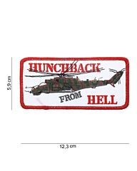 Embleem stof Hunchback from hell