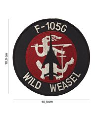 Embleem stof F-105G Wild weasel