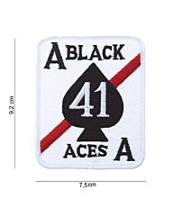 Embleem stof Black aces