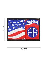 Embleem stof 82nd Airborne vlag