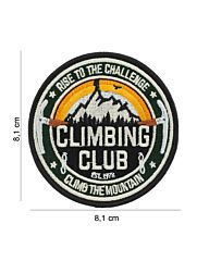 Embleem stof Climbing Club