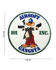 Embleem 3D PVC Airsoft Gangsta