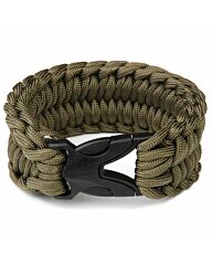 Paracord bracelet K2132 9inch groen