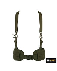 101inc Suspender Combat Belt Cordura groen