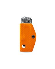 Clip & Carry Kydex Sheath CF-Orange Leatherman Skeletool
