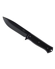 Fällkniven Outdoormes Survival Knife Black Blade Zytel Sheath