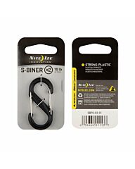 Nite Ize S-Biner Plastic #2 Black/Black gates