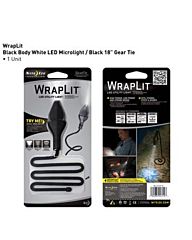 Nite Ize WrapLit LED Gear Tie Zwart 