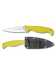 Spyderco Outdoormes Fish Hunter Yellow H-1 SE 
