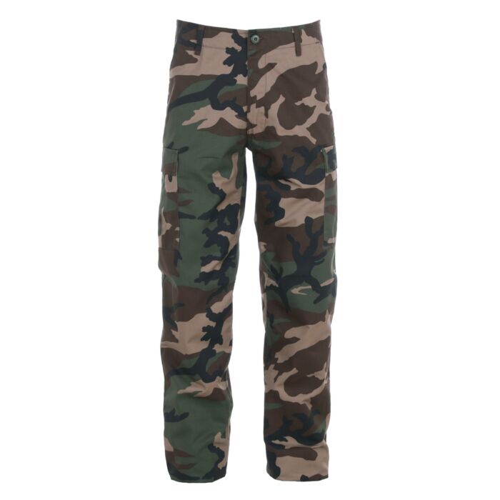 Fostex BDU legerbroek woodland camo