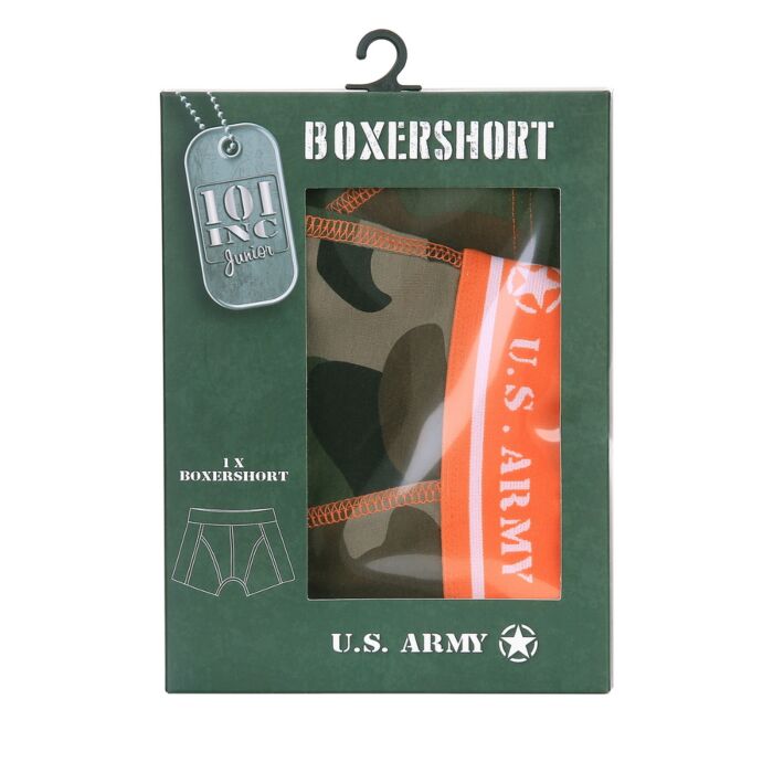 101inc Kinder Boxershort woodland camo