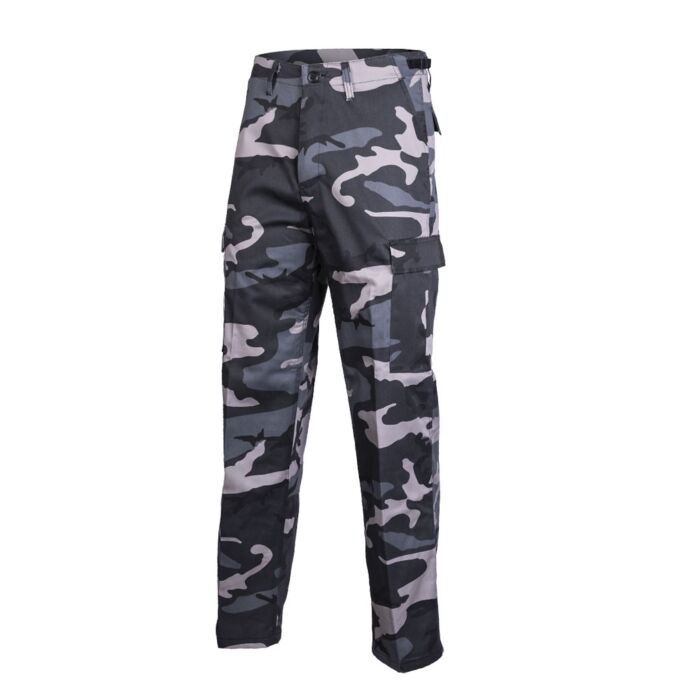 Mil-Tec BDU Cargo Pants Ranger Style Dark Camo