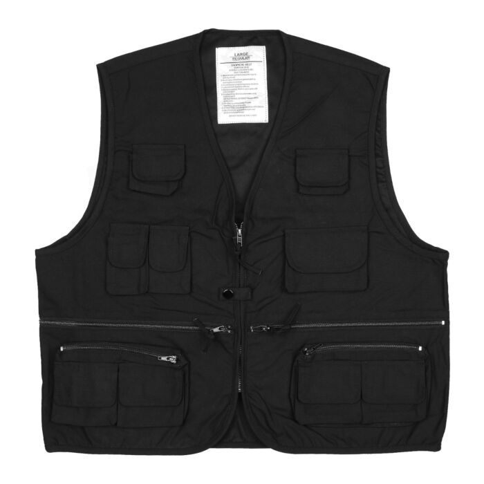 Fostex survival vest (bodywarmer) zwart