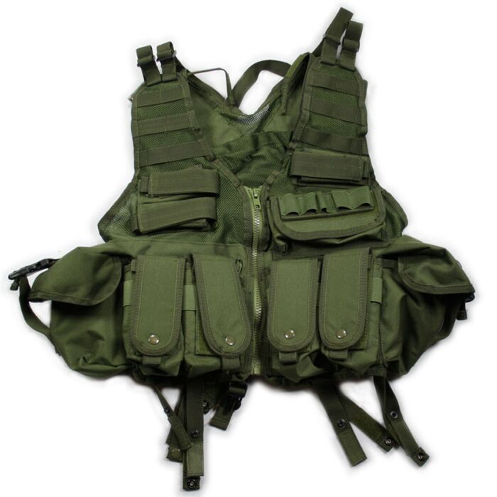 Fostex Tactical Airsoft vest groen