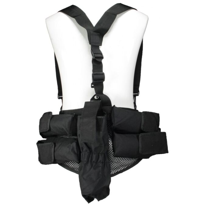 Fostex Paintball carrier xtreme vest zwart