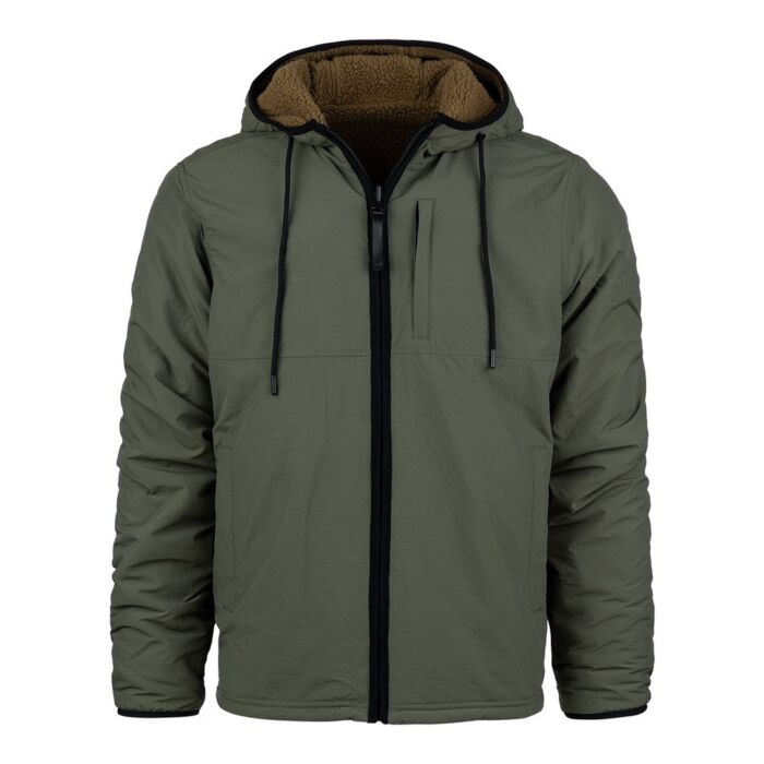 Fostex Reversible Houthakkers Sherpa Softshell Jas Coyote/Ranger Green