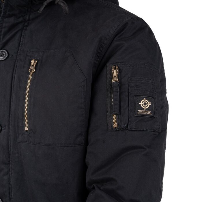 Fostex Commander Army Parka Zwart