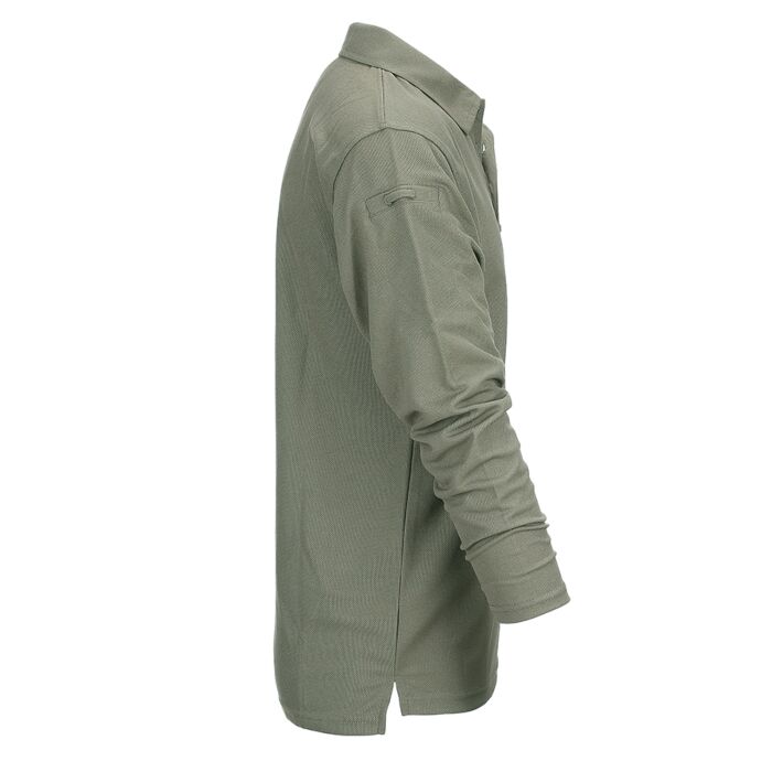 101inc Tactical polo Quick dry lange mouw groen