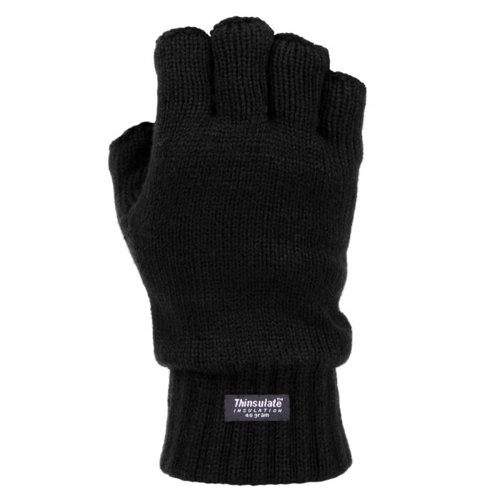 Fostex pols mofjes zwart thinsulate
