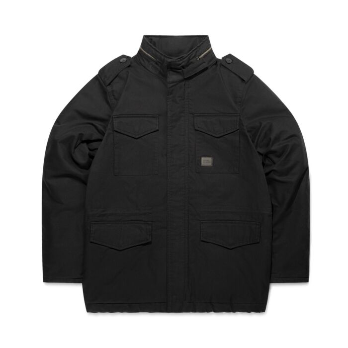 Vintage Industries Orton M65 Padded Jacket Black