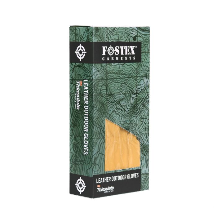 Fostex Leren Outdoor Handschoenen zwart