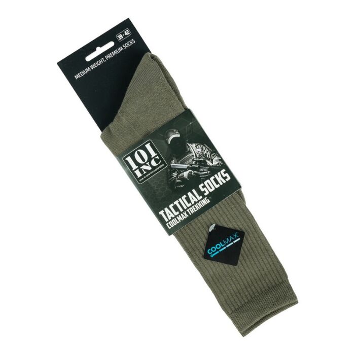101INC Coolmax tactical sokken groen