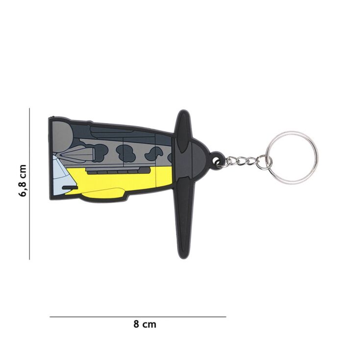 Fostex Sleutelhanger 3D PVC BF-109 Messerschmitt
