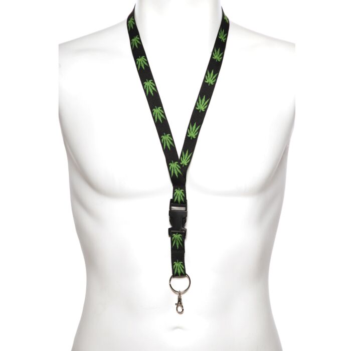 Key koord lanyard wiet blad