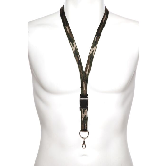 Key koord lanyard woodland camo