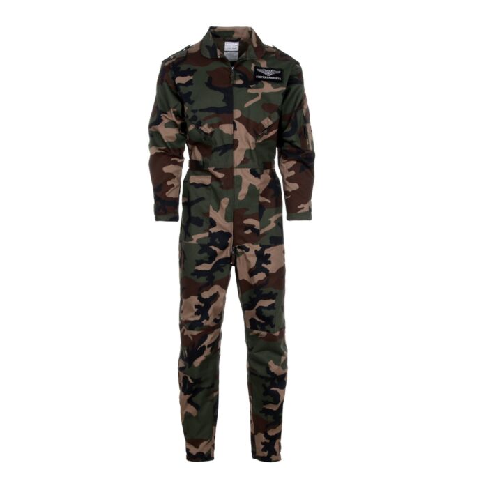 Fostex piloten overall woodland camo