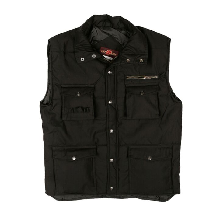Life-Line Carpenter Worker bodywarmer black